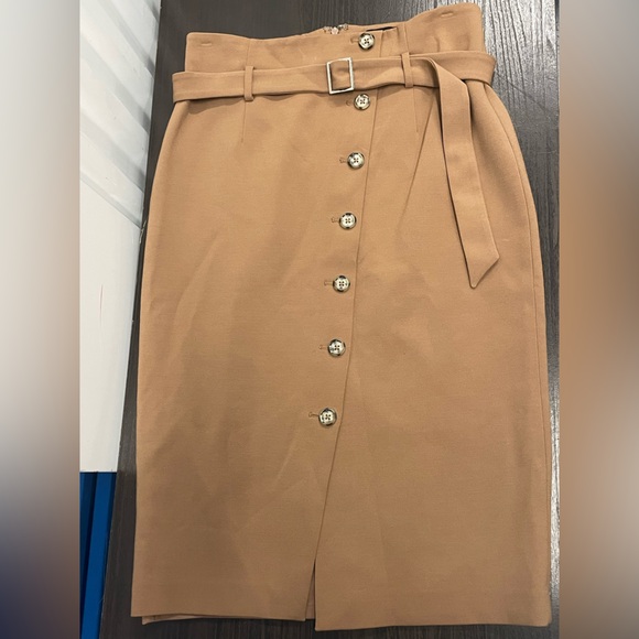 White House Black Market Dresses & Skirts - White House Black Market Tan Pencil Skirt